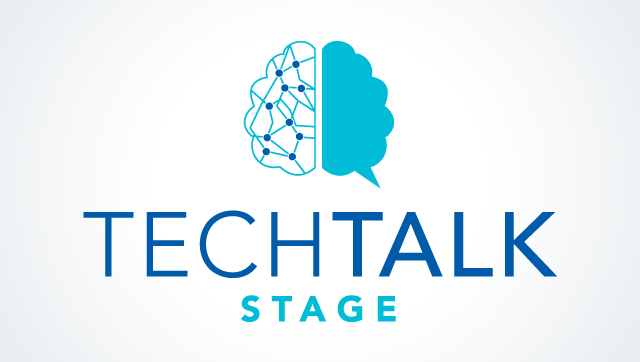 Tech Talk Stage logo - click to view conference scheduler
