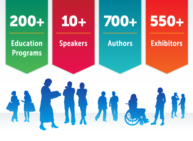 ALA Annual 2023 - 200+ Education Sessions, 10+ Speakers, 700+ Authors, 550+ Exhibitors